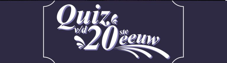 Quiz van de 20e eeuw — lezing op Texel
